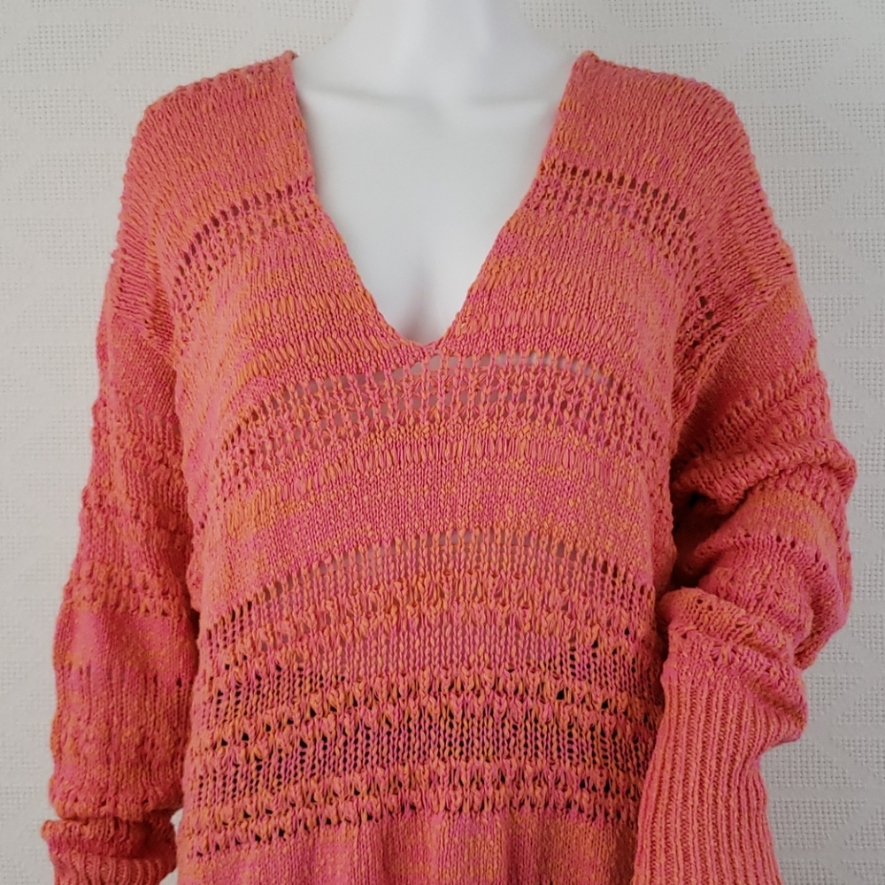 Free People Hot Tropics V-Neck Sweater - Picture 7 of 15